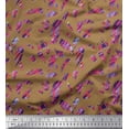 thumbnail image 1 of Soimoi polyester Crepe Fabric Brush Stroke Abstract Decor Fabric Printed Yard 52 Inch Wide, 1 of 1
