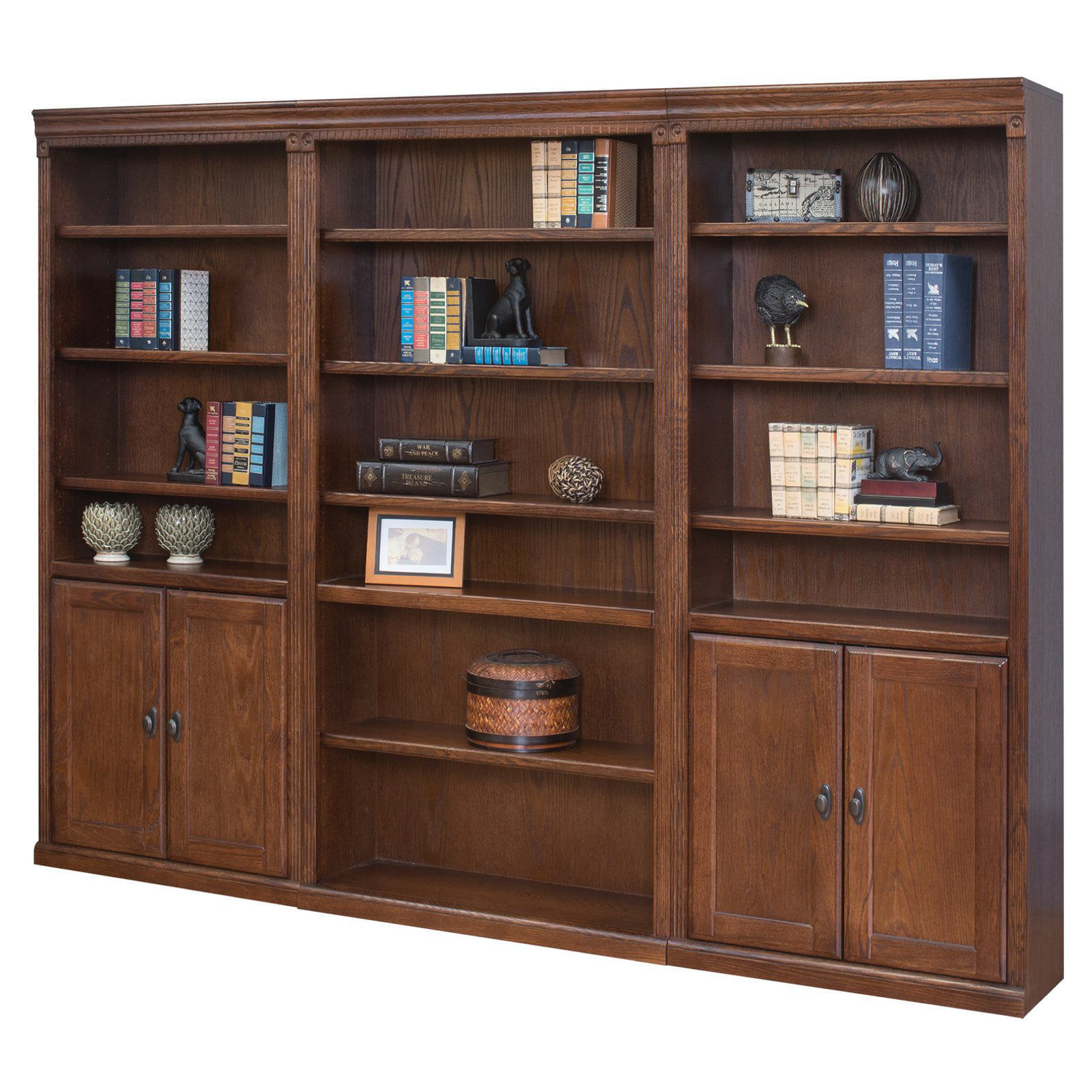 Martin Furniture Huntington Oxford Wood, 96 Inch Bookcase