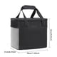 thumbnail image 2 of Bolsa de viaje isotérmica - Bolsillo frontal con cremallera, bolsillo lateral de malla - Impermeable, material 600D - para picnics, trabajo y actividades al aire libre, 2 of 3