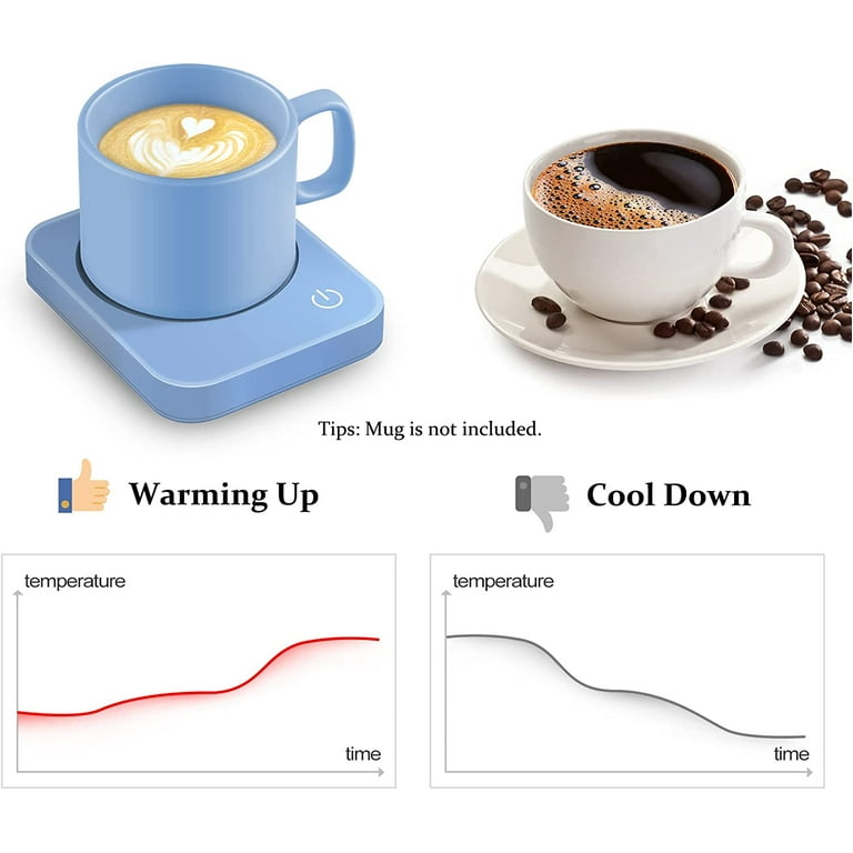 Smart Coffee Cup Warmer, Winter Electric Coffee Constant Insulation Pad  With Three Temperature Setting, Portable Cup Warmer Mat For Home, Smart  Touch Start Constant Temperature, Automatic Power-off - Temu