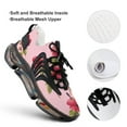 thumbnail image 4 of Flowers Walking Shoes for Men Woman Lightweight Tennis Fashion Elastic Sports Shoes Cushion Basketball Shoes, 4 of 7