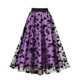 thumbnail image 2 of uublik Adult Tutu Skirts for Women Summer Casual Dress Print Long Skirts High Waist A-Line Skirts, 2 of 5