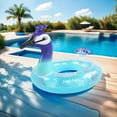 thumbnail image 6 of Inflatable Peacock Pool Float Ride On Fun Pool Floats Summer Beach Swimming Pool Party Lounge Raft Decorations Toys for Kids Adults, 6 of 9