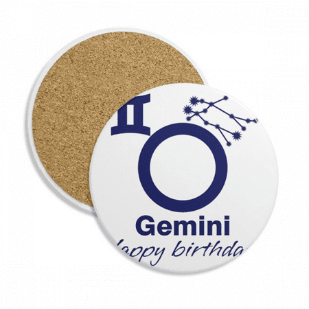 

Constellation Fate Birthday Celebration Geni Coaster Cup Mug Tabletop Protection Absorbent Stone