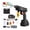 B Noir, variante sur Nettoyeur à Pression Portable Sans Fil 21 V, Nettoyeur Électrique pour Voiture, Jardin, Patio, Buse Réglable, Boyau d'Auto-amorçage, Outil de Nettoyage Léger pour l'Extérieur.
