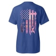 thumbnail image 4 of Hauts pour Femmes T-Shirts Décontractés Col Rond Imprimé Graphique Manches Courtes Coupe Ample Été Hauts Adolescents, 4 of 5