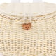 thumbnail image 3 of Mochila para bicicletas de canasta con tapa tejida a mano para niños bicicletas para adultos beige, 3 of 4