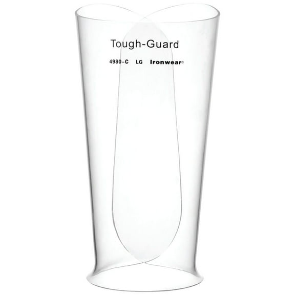 Ironwear 7.5 Inch Tough-Guard Arm Guard, Clear, Size 2XL