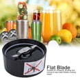 thumbnail image 1 of Blender Blade Replacement, Extractor  / Flat Blade Replacement Parts, Compatible With   250W Blender, With Rubber O Ring Gaskets, 1 of 8