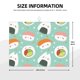 thumbnail image 2 of Balery Kawaii Sushi Alfombrilla de Secado para Cocina, 18x24 Pulgadas, Súper Absorbente para Platos y Encimeras, 2 of 7