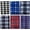 6 Pack Fleece Plaid, variant on Women's Super Soft Fleece Scarf, Black/Plaid, 12-Piece