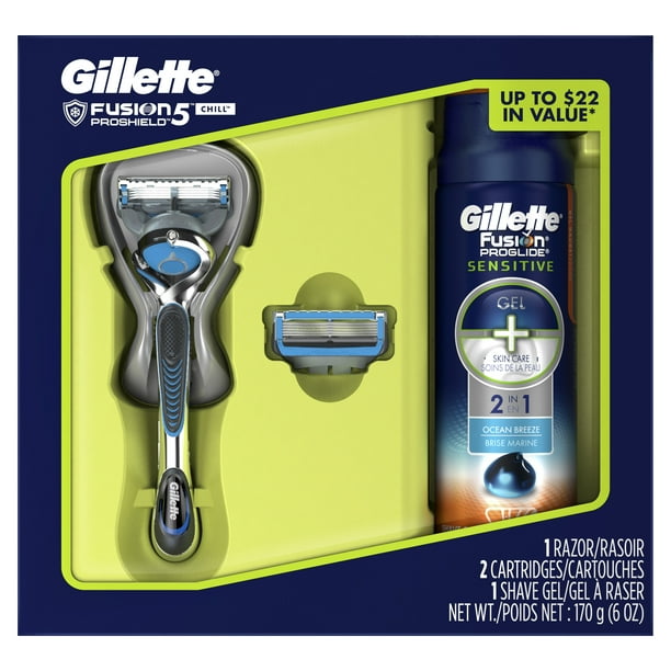 Gillette Fusion5 ProShield Chill Razor Gift Pack