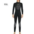 thumbnail image 2 of QualitChoice Combinaison de Plongée Haute Efficacité à Manches Longues Maillots de Bain Respectueux de la Peau Classique Col Rond à Trois Couches Combinaison de Plongée à Structure Composite Femmes Noir XXL, 2 of 6