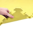 thumbnail image 5 of FlooringInc 5/8" Thick Premium Interlocking Foam Tiles, Pilates, Yoga, Other Aerobic/Cardio Work Outs, Kids Playrooms, Canary, 25 Pack, 5 of 6