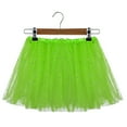 thumbnail image 3 of Outfmvch Tutu for Women Adults Tutu Skirt Adult Midi Skirt Sequin Dress for Women Star Sequins Mesh Pleated Tulle Princess Skirt with Led Small Bulb Skirt Green One Size, 3 of 9