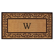 Calloway Mills Abbington Monogram Doormat 3' x 6' (Letter W)
