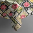 thumbnail image 5 of Pioneer Flower Floral Print Pattern Square Tablecloth, Waterproof Wipeable Spillproof Washable Table Cover for Home Kitchen Party Decor, 60"x60", 5 of 6