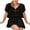 Black, variant on Swimsuit Coverup for Women Summer Crochet Hollow Out Sexy Beach Coverup Wrap Waist Bathing Suit Cover Ups Shermie