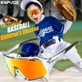 thumbnail image 5 of KAPVOE Kids Baseball Glasses Bike Sports Sunglasses Boys Girls Youth Cycling Shades Running Softball UV400, 5 of 10