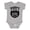 AC-Heather Grey, variant on Funny Beard Baby Grow-daddy's Little Beard Puller Funny Boys or Girls Baby Bodysuit