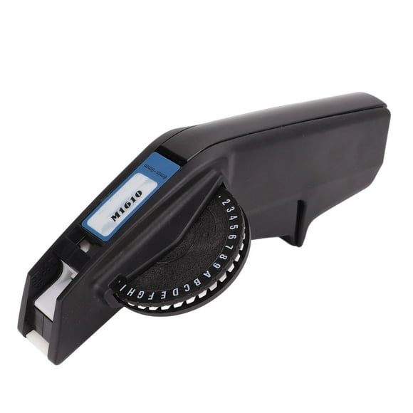Manual Label Printer, Embossing Label Maker Premium ABS For Label Red