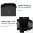 thumbnail image 7 of OATIPHO Rolling Plant Stand with 360 Degree Casters Black Plastic Plant Pot Tray, 7 of 7
