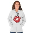 thumbnail image 5 of Betty Boop The Original Sass Symbol Zip Hoodie Sweatshirt Women Brisco Brands M, 5 of 6