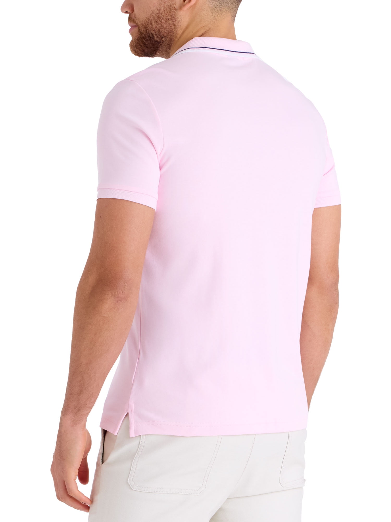 U.S. Polo Assn. Men's Classic Tipped Interlock Polo Shirt