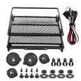 thumbnail image 2 of Rack de Toit RC, Rack de Toit RC avec LED, Récepteur Pratique comme Source d'Alimentation Cadeau pour les Amateurs de Voitures Noir, 2 of 8
