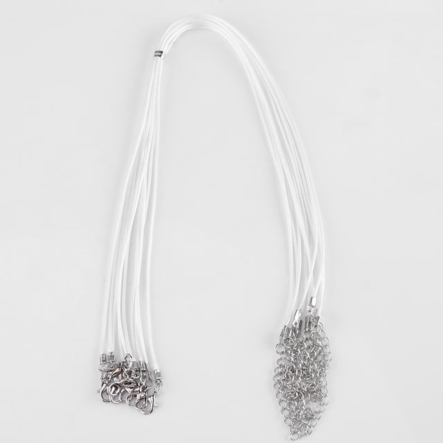 Necklaces Rope,10PCs Adjustable Necklace Wax Necklacecord Handmade Wax Rope High-End Performance