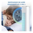 thumbnail image 2 of Enfriador Ventilador Torre Portátil Veohaut Oscilación De60° Blanco 1.09m De Altura 6 Litros, 2 of 6