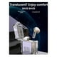 thumbnail image 4 of Transparent Touch Headphone Wireless Noise Cancelling Earbuds Bluetooth 5.3 Bass Stereo Earbud Waterproof Sport A, 4 of 5