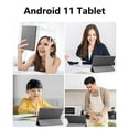 thumbnail image 5 of Tablet with Keyboard Android 11 Quad-Core Arm 4GB RAM 64GB ROM 1TB Expand 5G Wifi Google Certified, 5 of 9