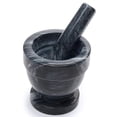 thumbnail image 1 of Mortier et Pilon - Marbre - Pied - 4" - Noir, 1 of 1