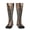 2 Black-2, variant on Womens Nature Tree Old Pine Bark Wood Knee High Socks Comfy Thermal Boot Long Socks