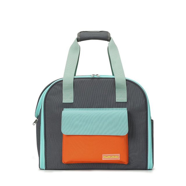 Breathable Car Pet Carrier Portable Bag for Small Dogs and Cats Enhanced Ventilation Design Large Capacity Space Safety Detail Design Comfort Consideration