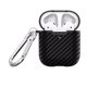 thumbnail image 4 of Seitruly Estuche para auriculares Fibra de carbono Auriculares Bluetooth Funda protectora de silicona Reemplazo para 1 2 Cables de audio/vídeo Negro, 4 of 8