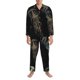 thumbnail image 3 of Balery Jellyfish Pijama para Hombre de Dos Piezas con Manga Larga, Conjunto de Dormir y Descanso Suave con Bolsillos-Medium, 3 of 7