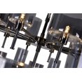 thumbnail image 3 of 5526P48-30-612-CWI Lighting-30 Light Chandelier with Pearl Black Finish, 3 of 5