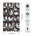 thumbnail image 2 of Balery Laying Hens And Roosters Toalla de Microfibra Premium con Estampado – 27.5x16 pulgadas, Alta Absorción, Suave y Aterciopelada, Secado Rápido, 2 of 6