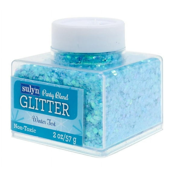 Sulyn Jumbo Glitter Shapes, 2 oz