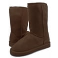 thumbnail image 4 of SLM Women's Classic Winter Faux Fur Boots Faux Sheepskin Mid Calf Snow Shoes, 4 of 4