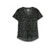 thumbnail image 1 of Vans Jungle Skull V-Neck Graphic Camiseta para mujer, verde, grande Vans Camiseta gráfica, 1 of 1