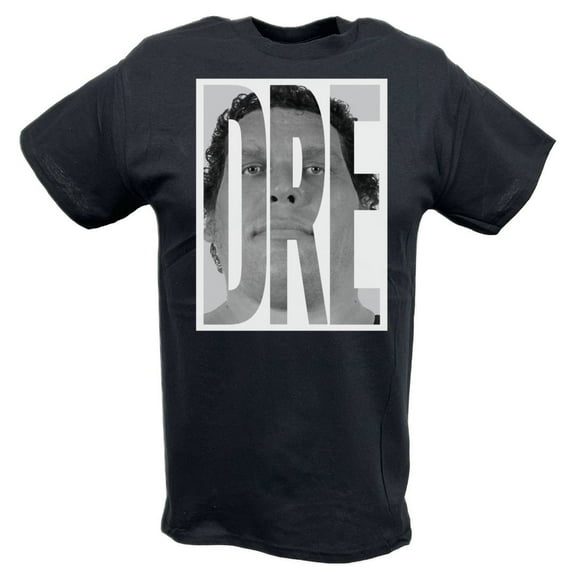 Andre the Giant Big Dre Mens Black T-shirt XL