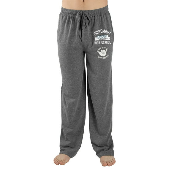 Fast Times At Ridgemont High Let's Party! Men's Gray Graphic Sleep Pajama Pants - L