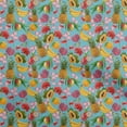 thumbnail image 1 of oneOone Polyester Spandex Light Blue Fabric Tropical Sewing Material Print Fabric By The Yard 56 Inch Wide, 1 of 5
