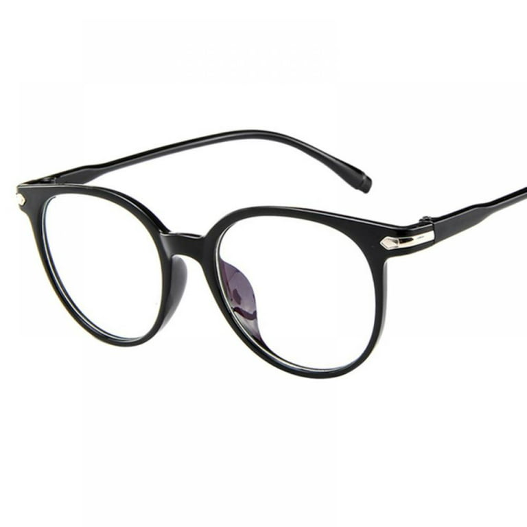Retro Round Spectacles Clear Lens Glasses 8034