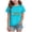 Sky Blue, variant on Staki Toddler Halloween Shirts Cute Tshirt for Girls Kids Funny Halloween Print Tee Tops(Green,5-6 Years)