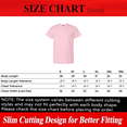 thumbnail image 2 of Gildan Men Light Cotton T-Shirt, Adult Crewneck Tee, 100% cotton Light Pink Shirt, 2XL, 2 of 5