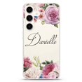 thumbnail image 1 of Light Pink Floral Samsung Galaxy Ultra Clear Case, iPhone 12 Pro Max, 1 of 5
